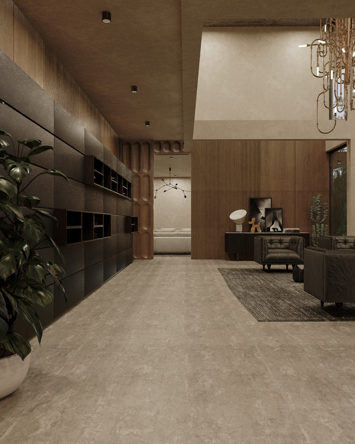 architecture interior design  visualization Render 3D modern Interior design