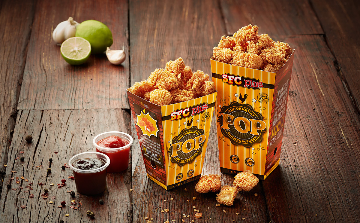 Food  retouch Nuggets chicken SFC PLUS