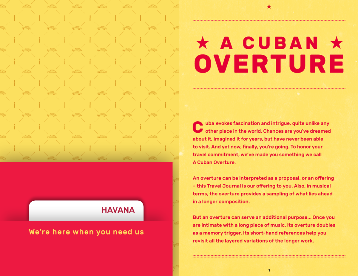 copywriting  travel guide Travel Journal Cuba guidebook writing journal