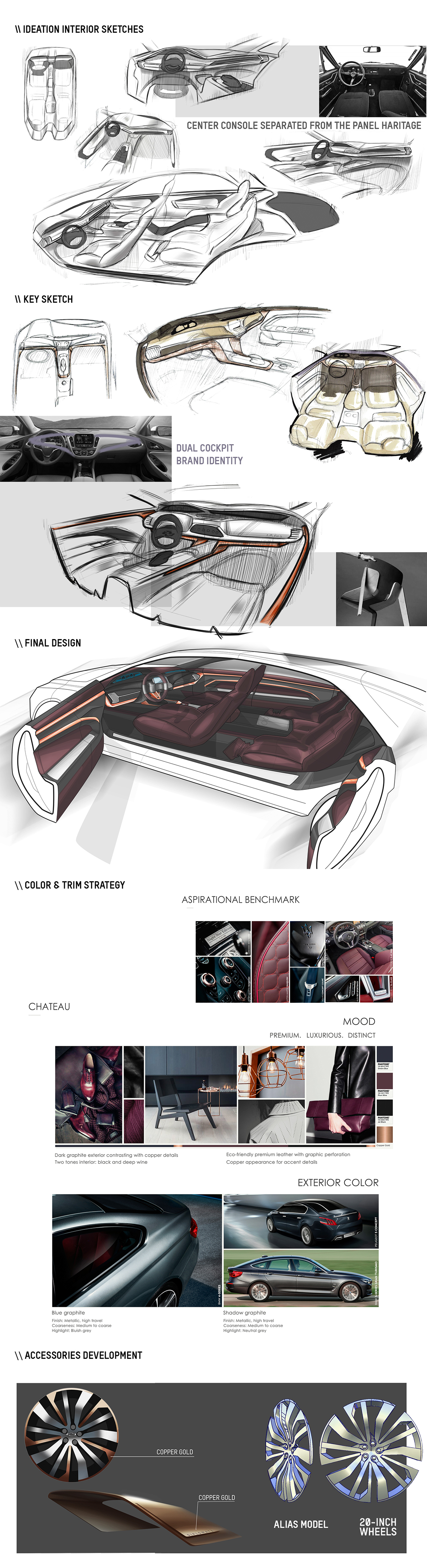 CHVROLET Automotive design car sketch Render ILLUSTRATION  design car design