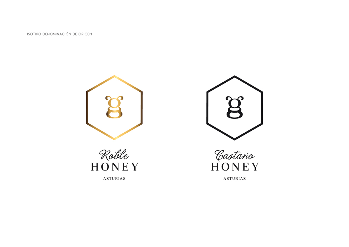 branding  honey Natural products graphic Logotype pattern