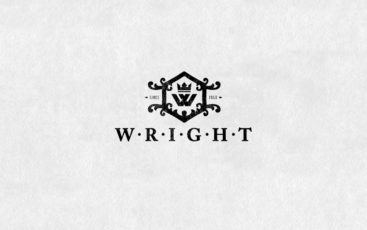 logo identity emblem black and White luxury