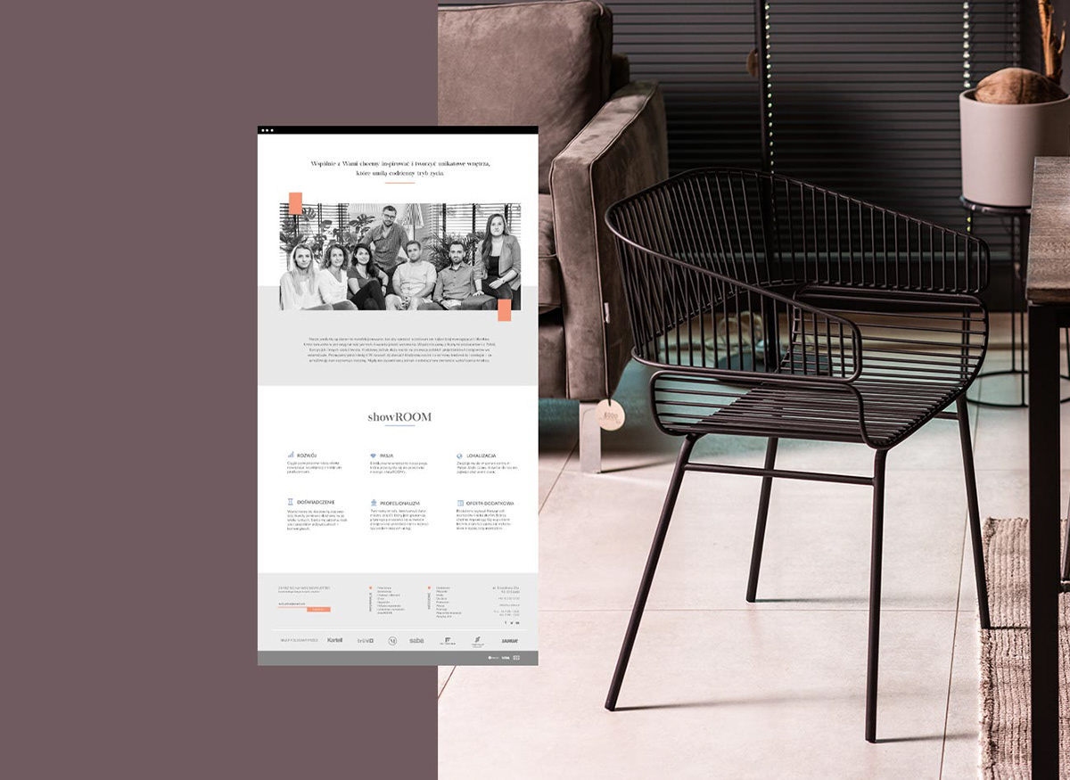 Website Design UI graphicdesign Interior furnitures Website Web