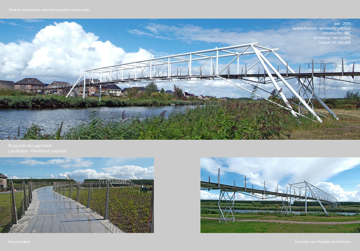 bridges bruggen Kunstwerken Santman van Staaden