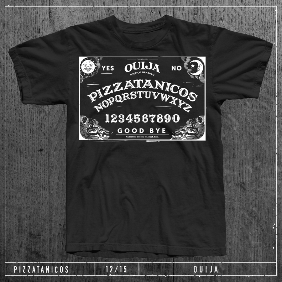 pizzatanicos mexico city Cholula devil diablo Satan street wear dark arts ouija clothing brand apparel