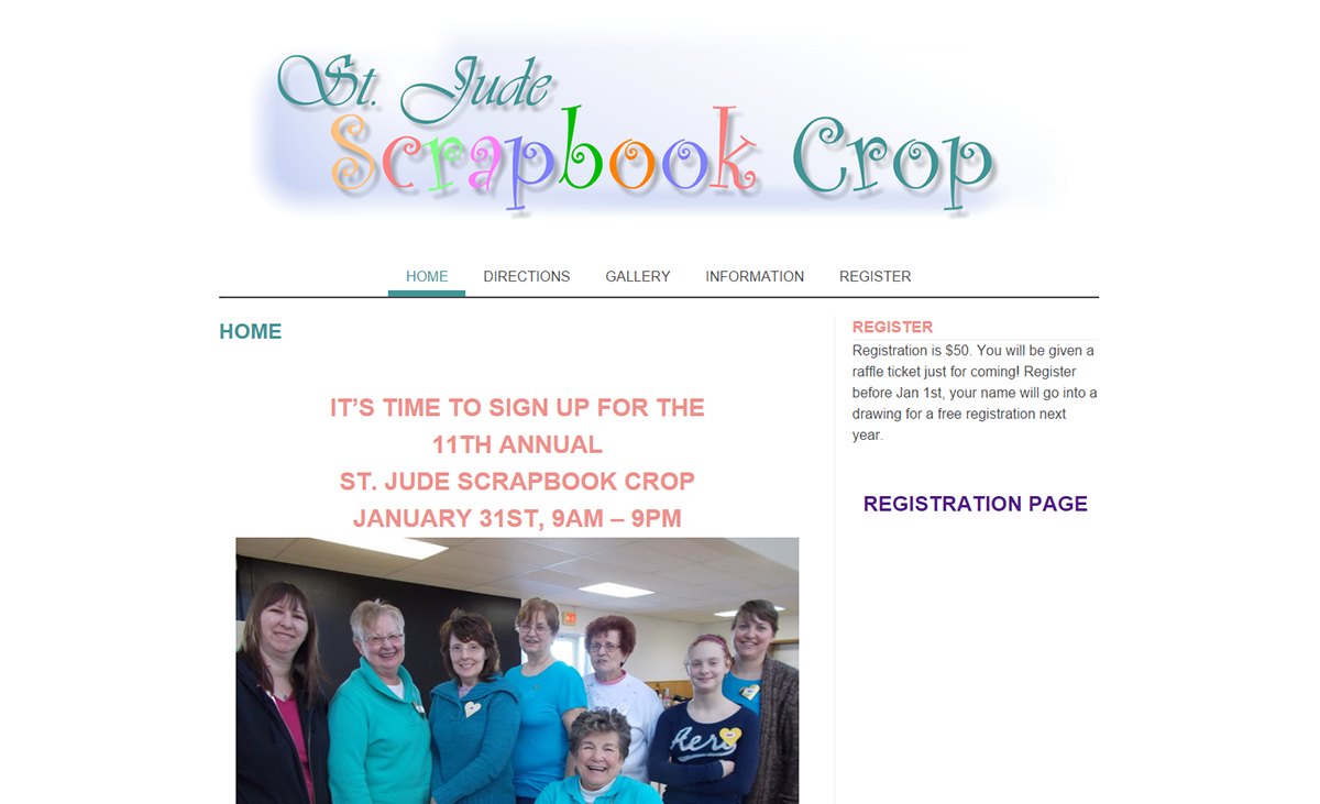 St Jude scrapbooking scrapbook scrap book scrapbook crop esa