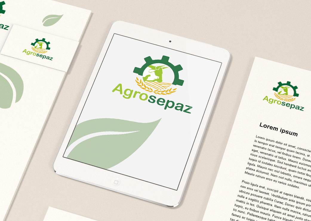 design branding  agrosepaz Advertisign interfaz graphicdesign