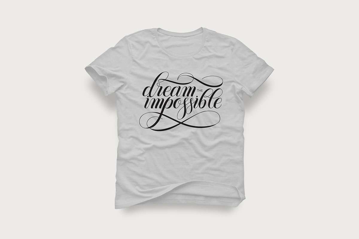 HAND LETTERING t-shirt Tshirt Design lettering brush lettering