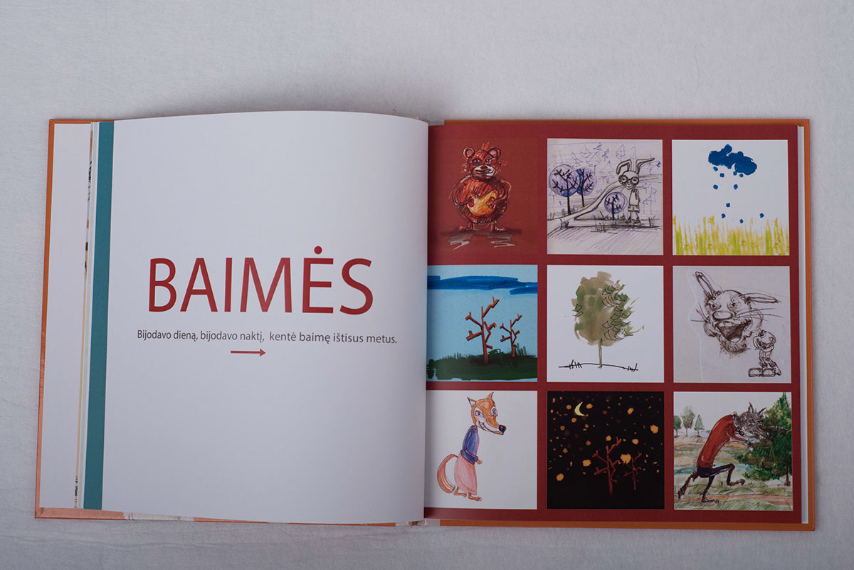 book design illustrations children's book
