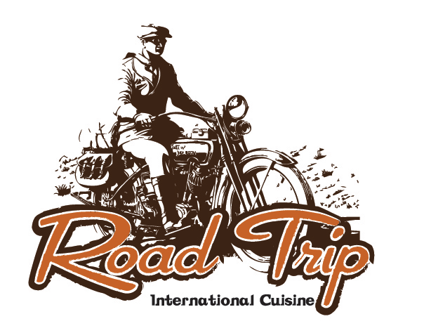 logo motocycle old design vintage restaurant bar Travel trip road