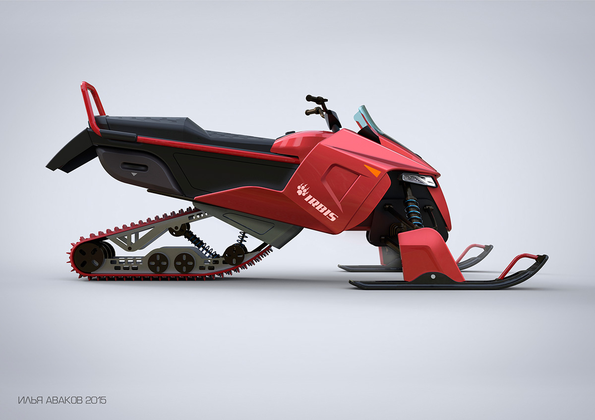 snow car sketch Auto snowmobile Behance снег снегоход авто промышленный дизайн industrial design