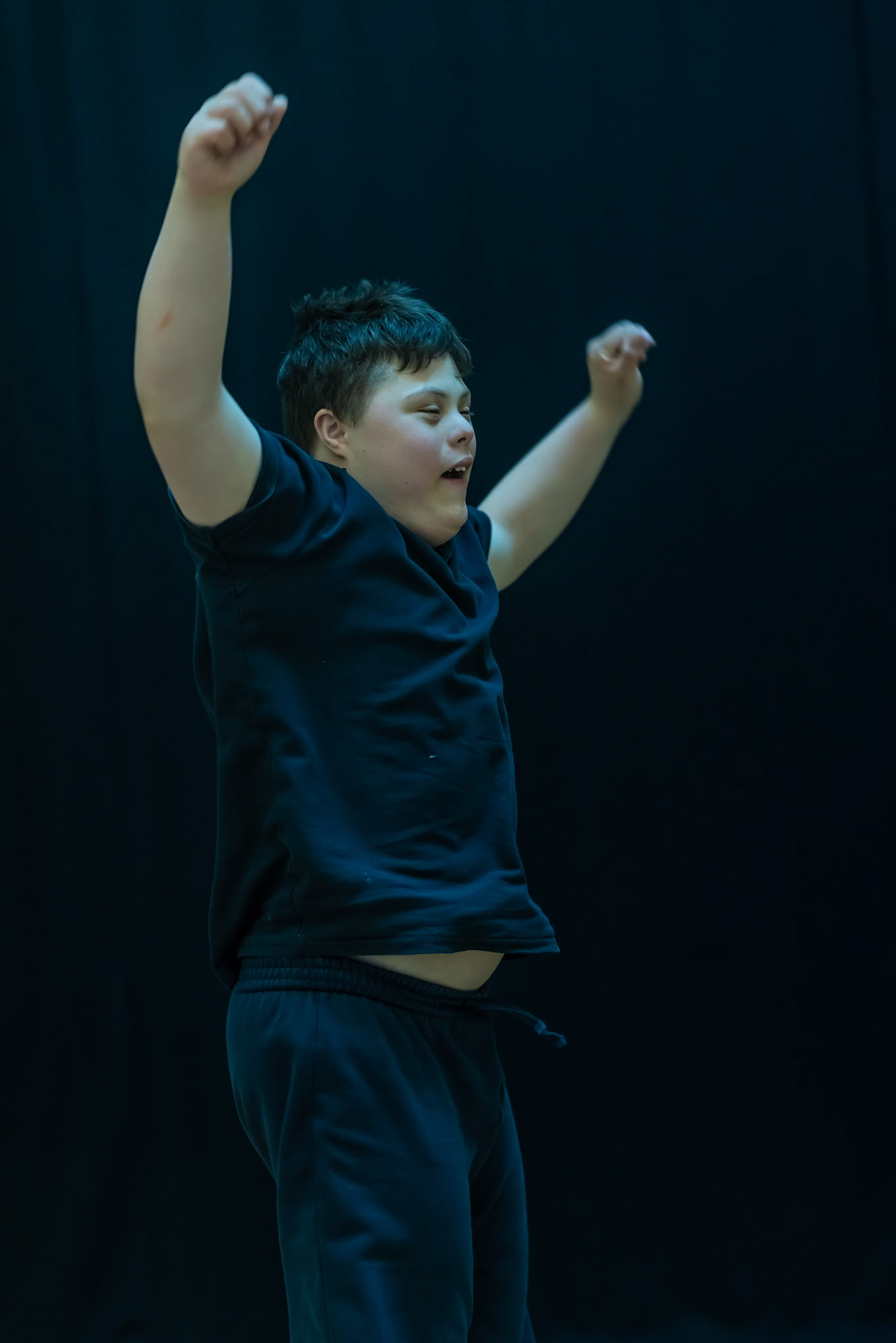 AMICI Dance Theatre Shane Aurousseau portrait autism cerebral palsy down syndrome blindness Deafness Motor Neuron Disease
