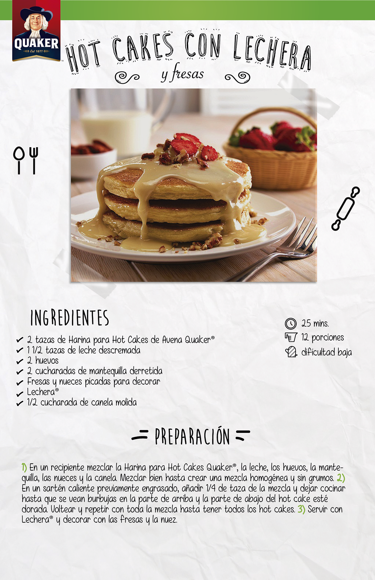 avena recetario hotcakes healthy design