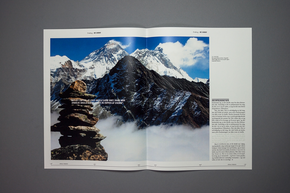 Travel magazine danmark rejse Rasmus Jappe Kristiansen redesign editorial cover Landscape photo adventure Outdoor Layout