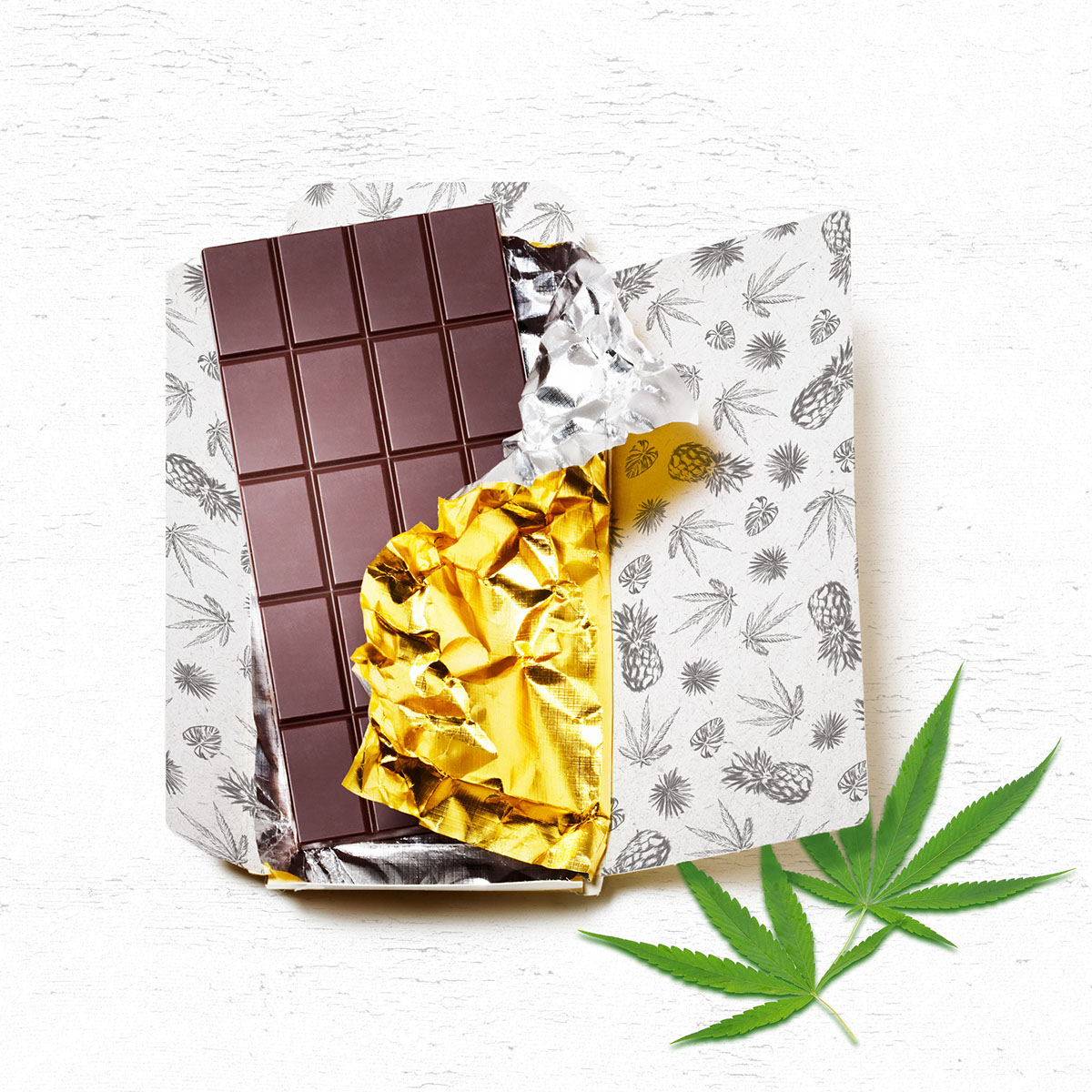Packaging chocolate marijuana EDIBLES cannabis branding 