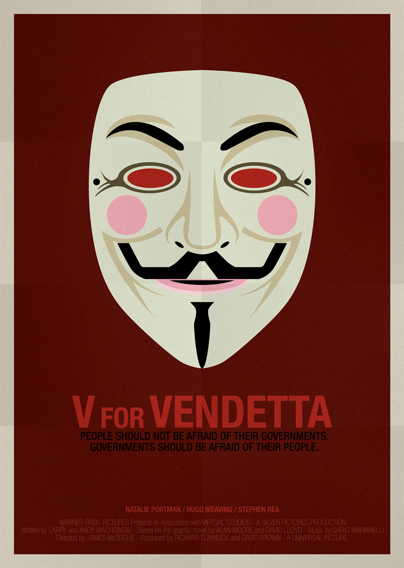 poster movie poster vector vector design star wars V for Vendetta Friday The 13th batman scream