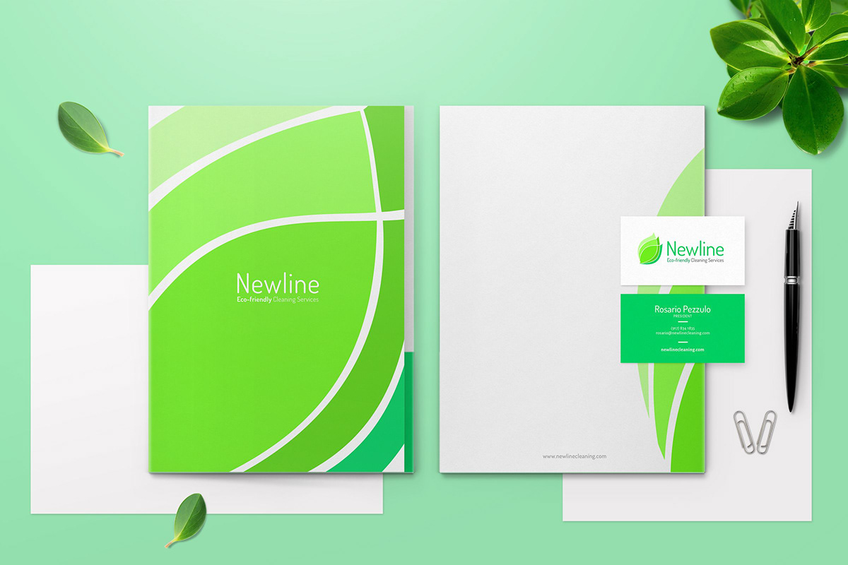 cleaning company brand identity brand identity design Corporate Stationery Facilities Management Logo Design