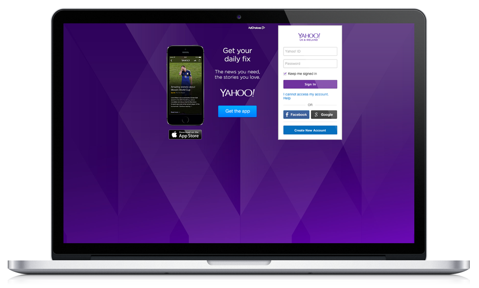 yahoo Yahoo app purple ios android jai mistry