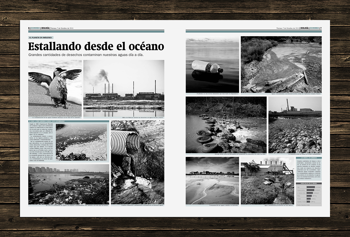 tipografia cosgaya fad uba diario ecologia newspaper Ecology periodico