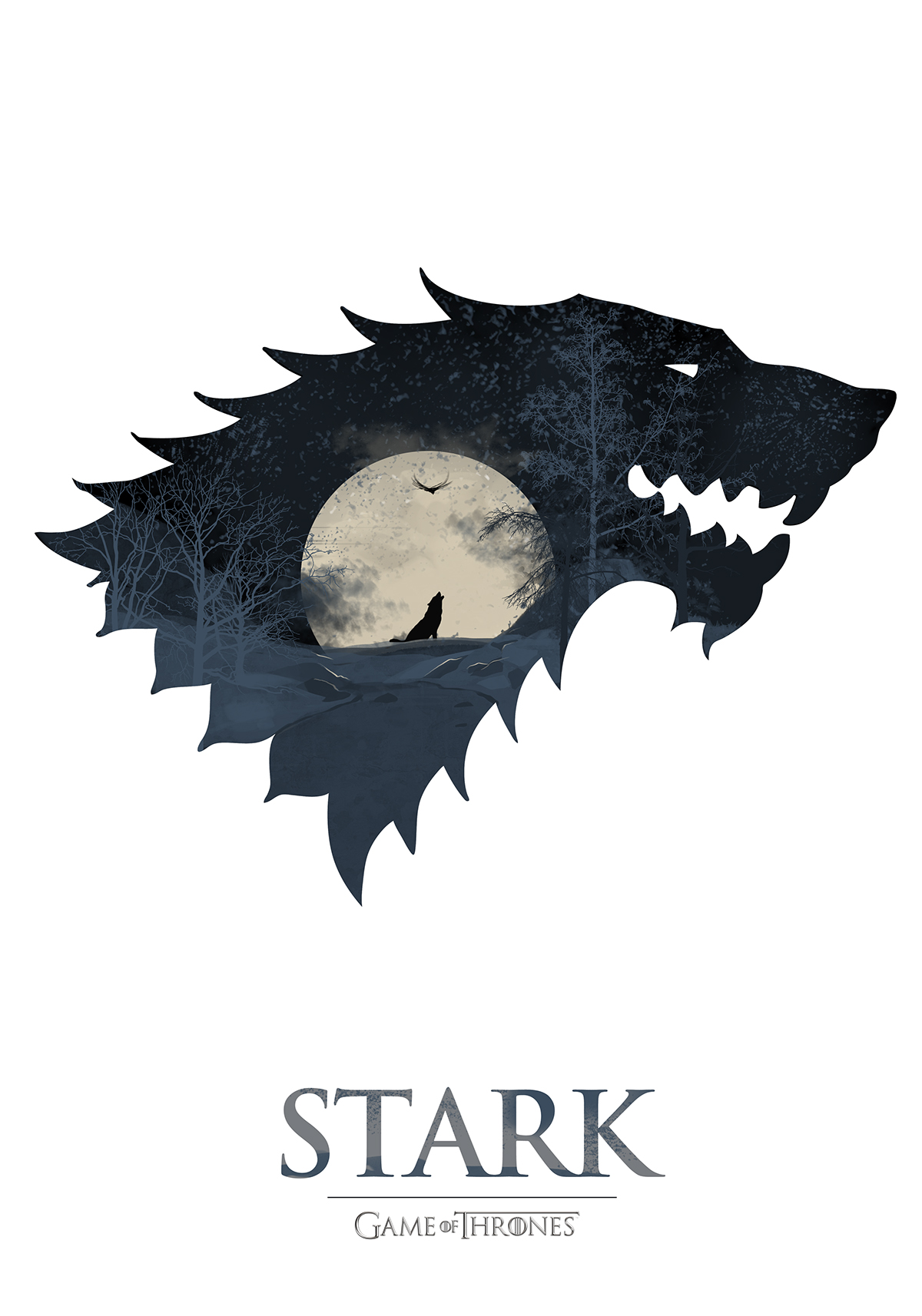 Game of Thrones clans poster Icon print prints artwork Starck targaryen lannister tv series series tv Episode vector
