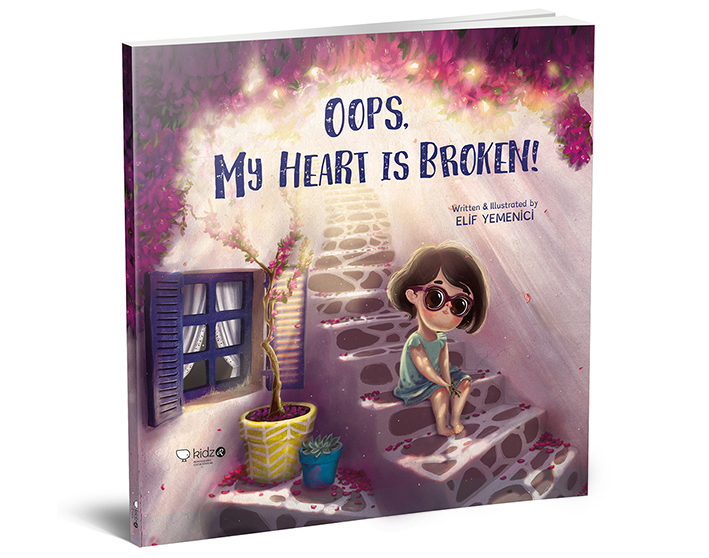 childrensbook Kidsbook characterdesign eagean Sun olive Begonville girl heart