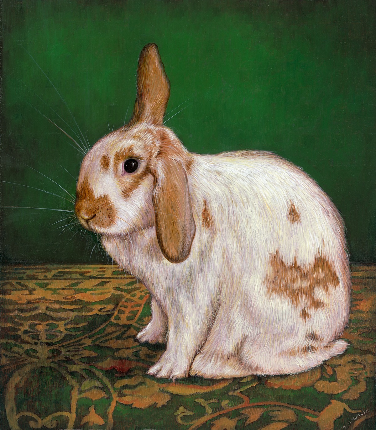 Adobe Portfolio portrait  portraiture dutch old master Oil Painting traditional Pet Portrait family portrait rabbit cat dog