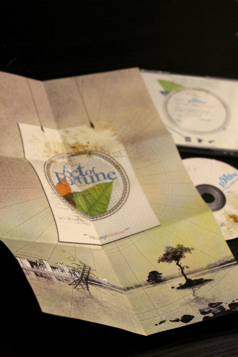 music design CD packaging poster cd