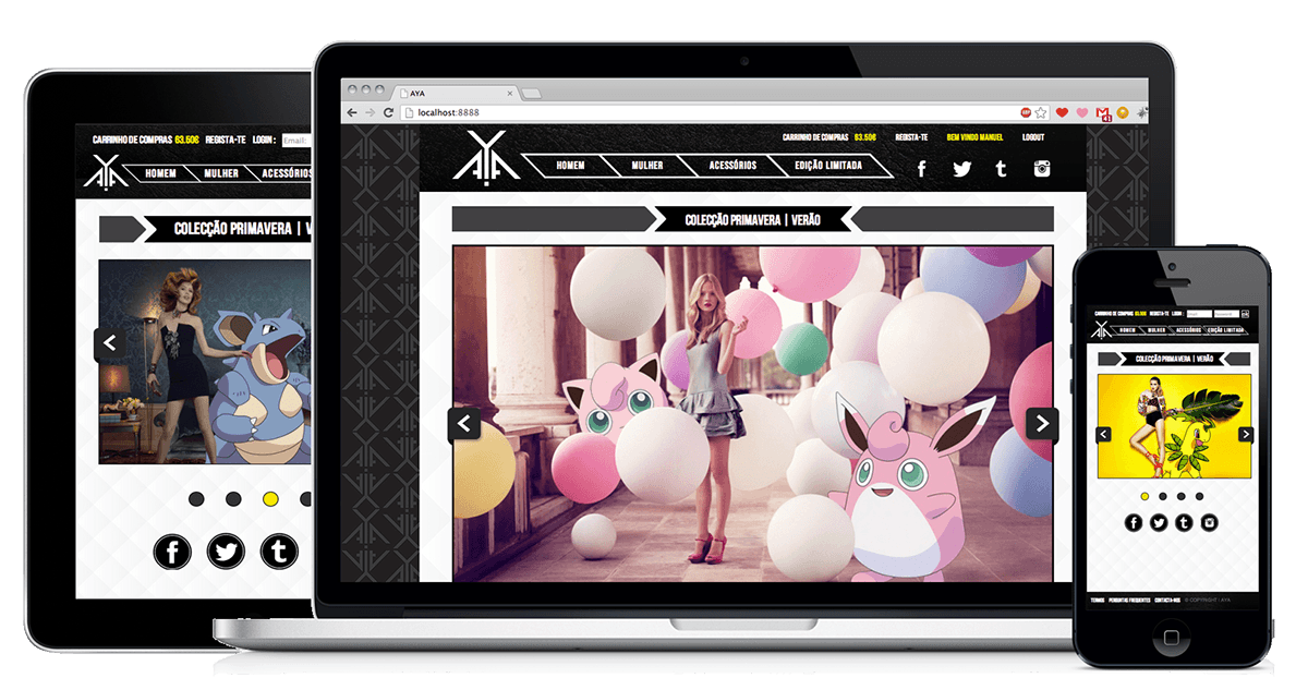 Webdesign  webdevelopment ILLUSTRATION  Fashion  fashiondesign logo Online shop aya