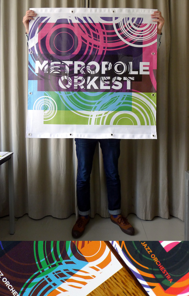 metropole orkest  identity  typography  me studio  amsterdam  posters