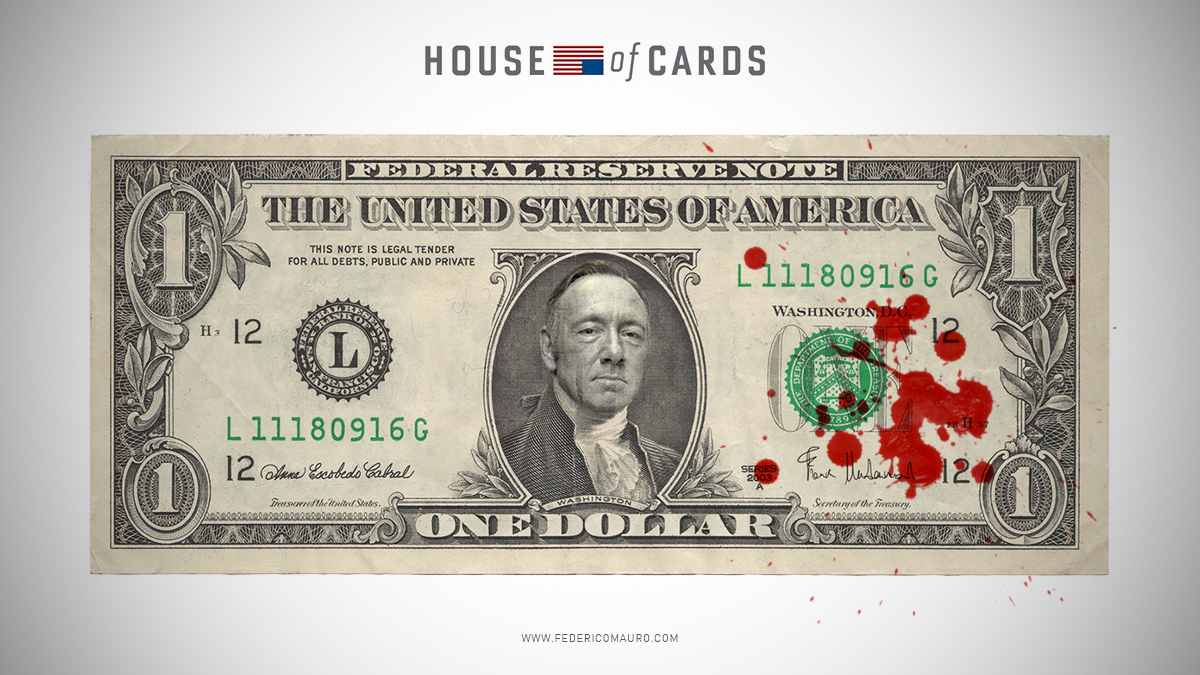 house of cards Netflix Kevin Spacey Houseofcards federico mauro artworks poster social campaign design creative visuals series tv