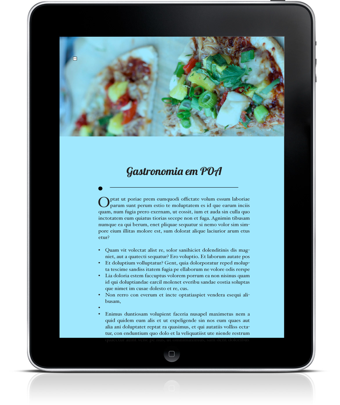 espm jornal iPad magazine