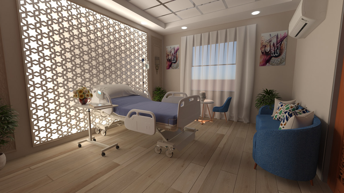 islamic hospital room design