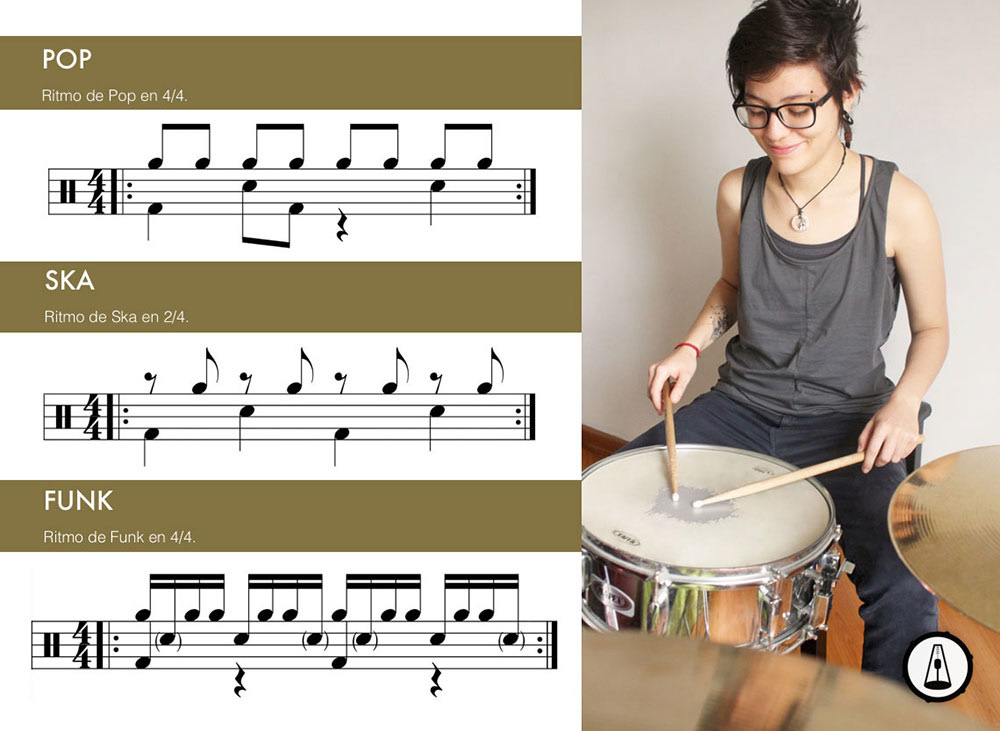 drums musica interactive desig digital interactivo editorial