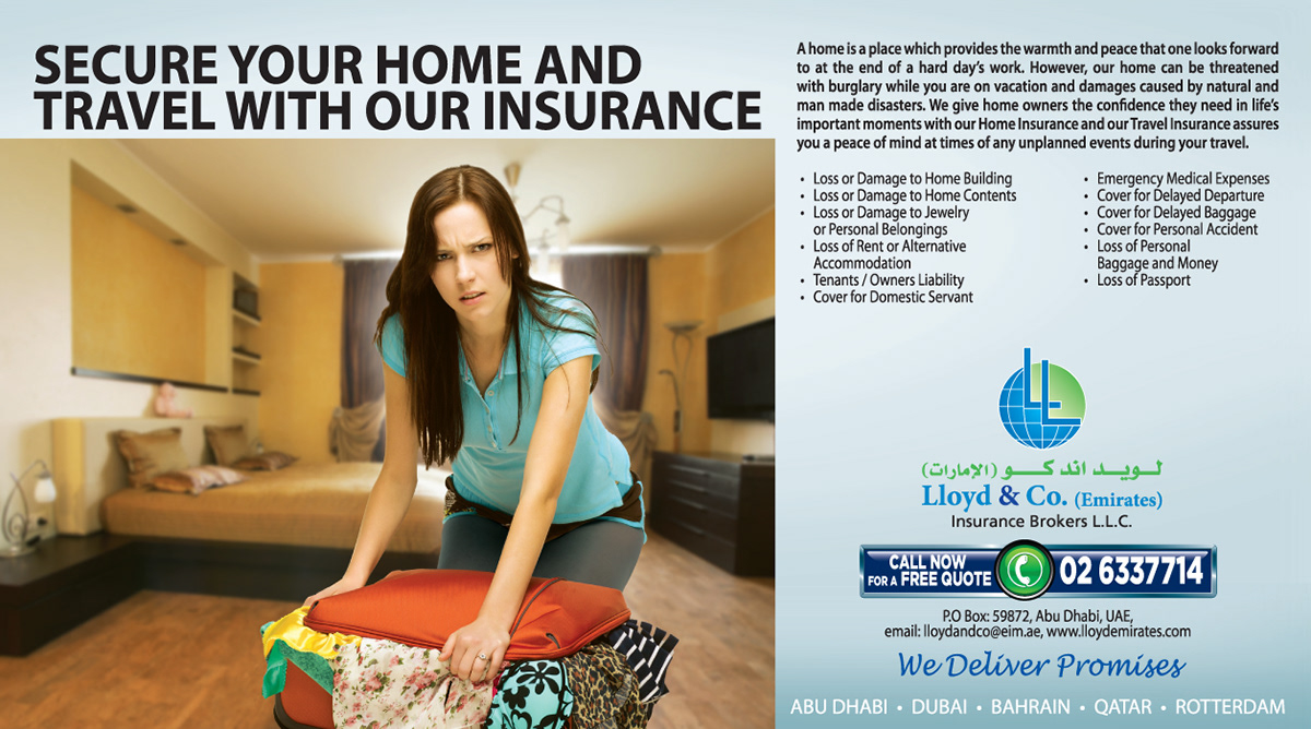 campign ads Abu Dhabi insurance Benoi