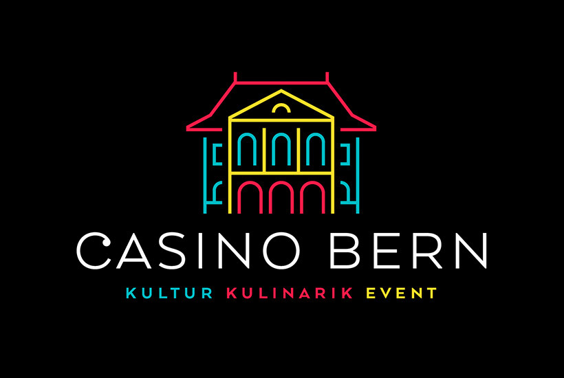 Casino Bern branding  bern postkarten Plakate Visitenkarten logo restaurant kultur Event