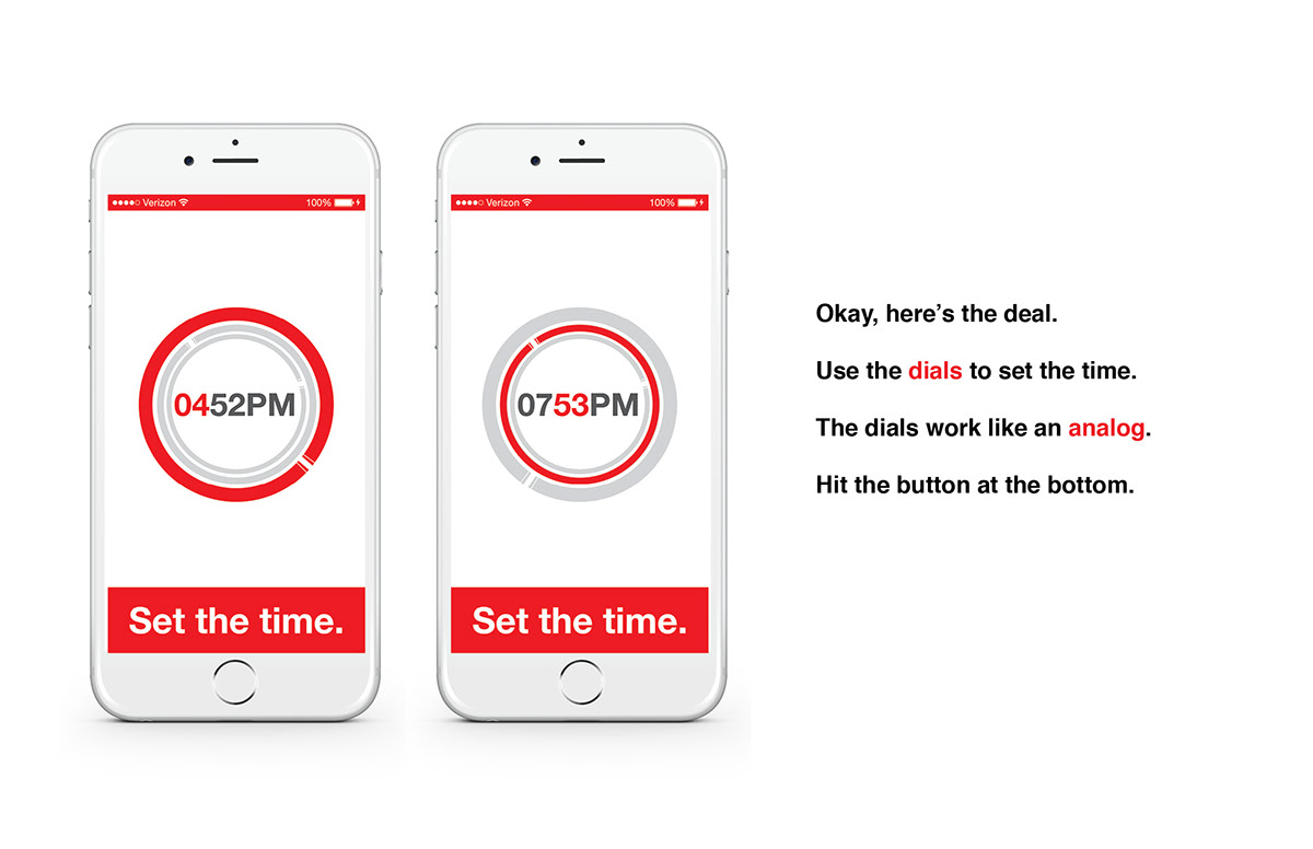 Case Study graphic designers Mobile Application Mobile app Alarm clock