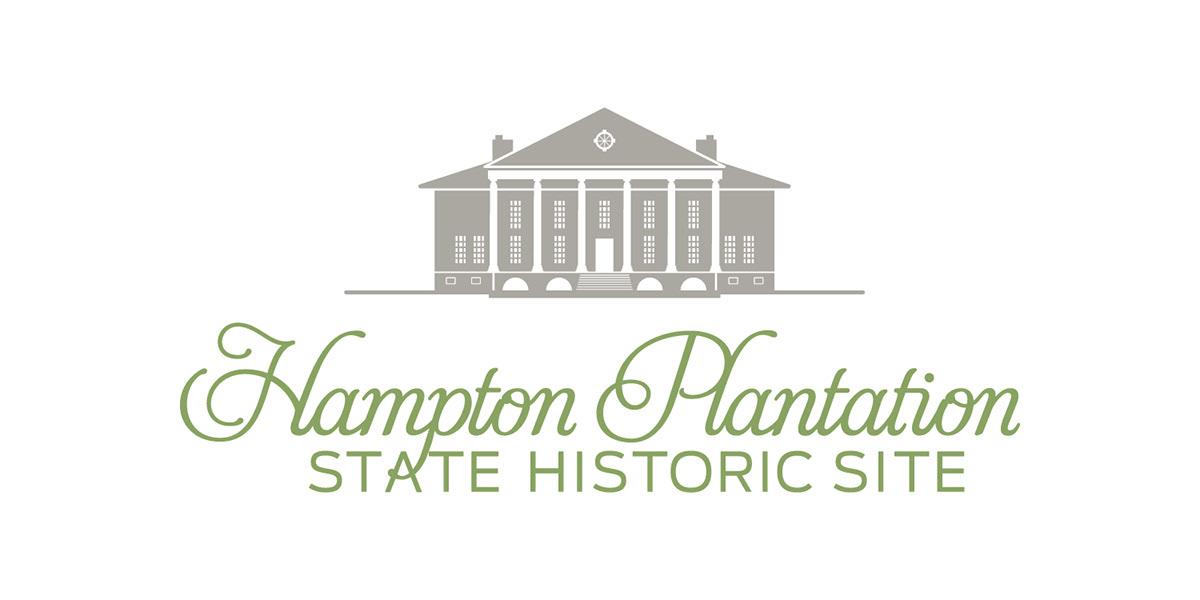 hampton plantation logo scparks Historic Site Landmark vector lettering Icon Logotype billboard outdoor advertising