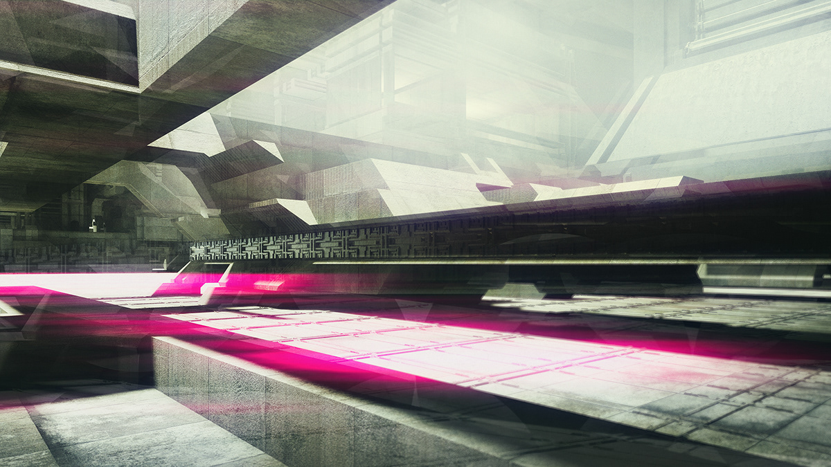 everyday Scifi abstract environment concept structure