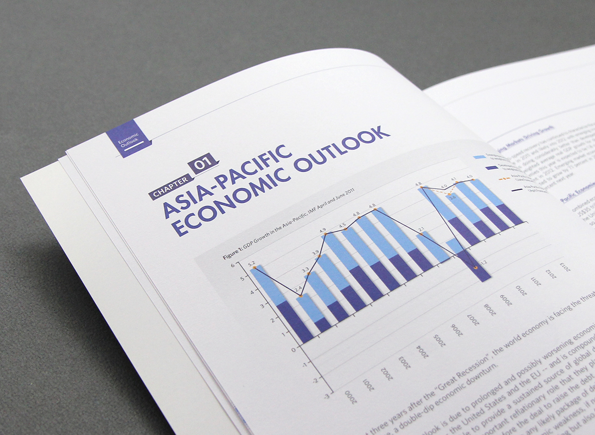 PECC annual report publication infographics Graphs