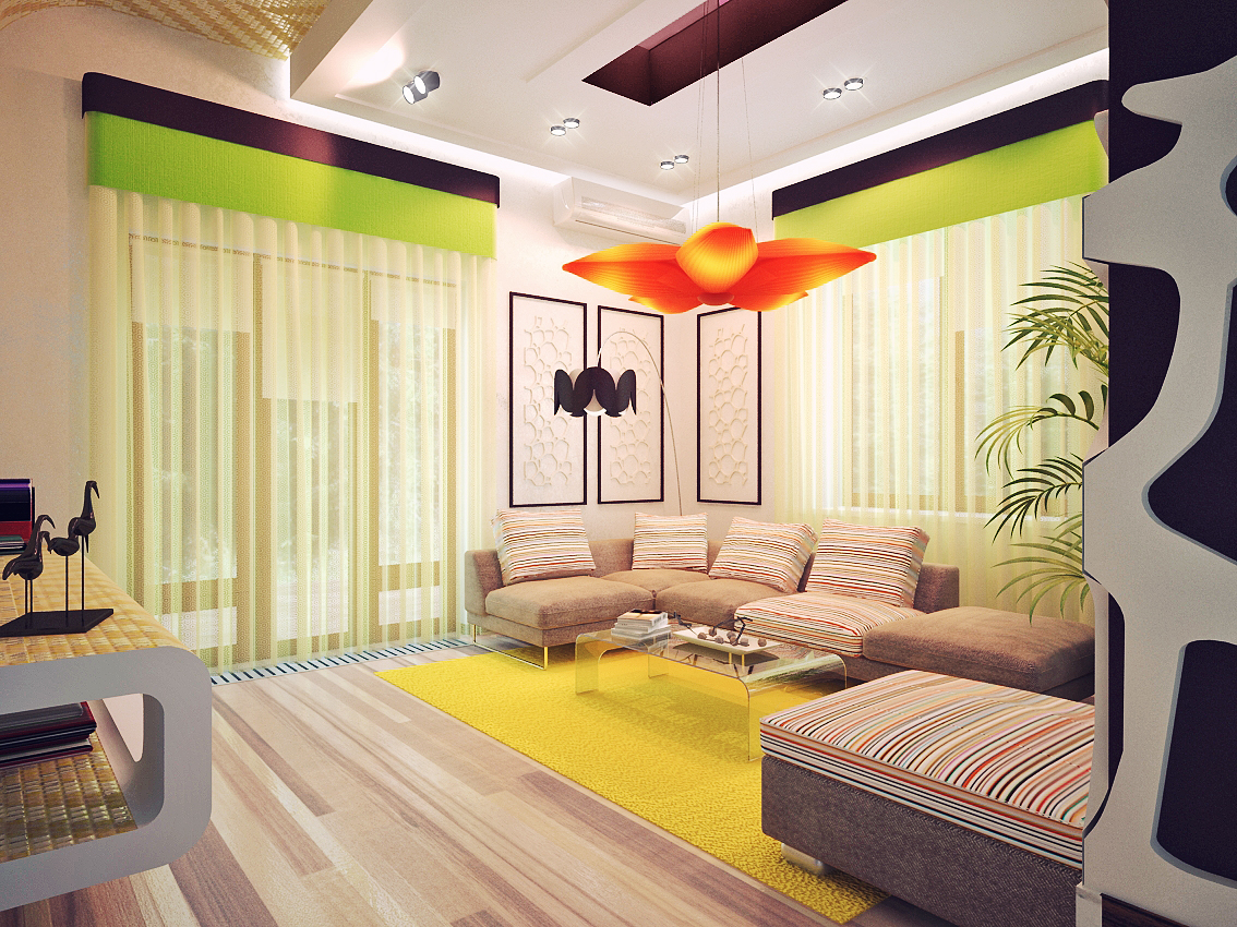 Tropical living room design Interior