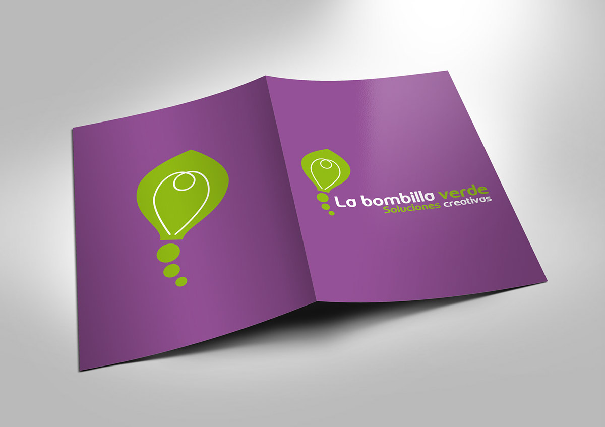 La Bombilla Verde naming ecodesign design studio corporate image merchandising t-shirts Folders Stationery ball point pen caps Vehicle
