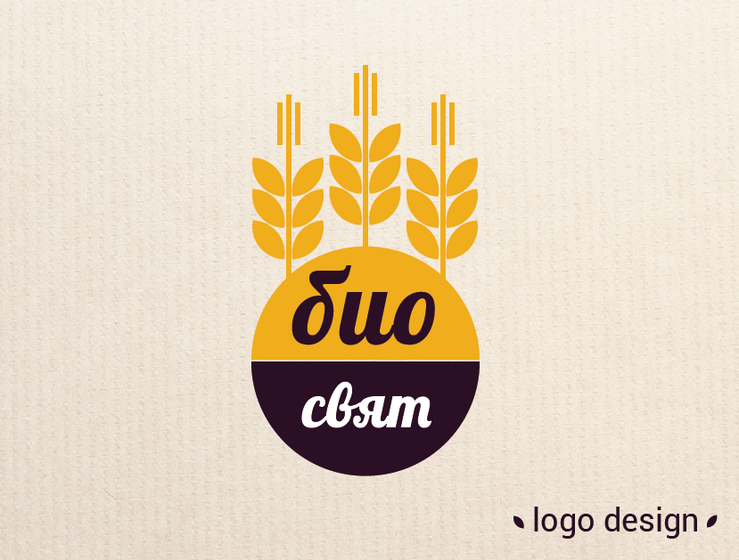 organic branding  logo bio