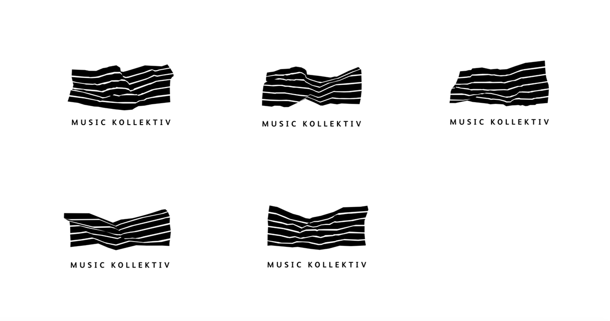 brand identity logo pattern Minimalism minimalistic photo techno