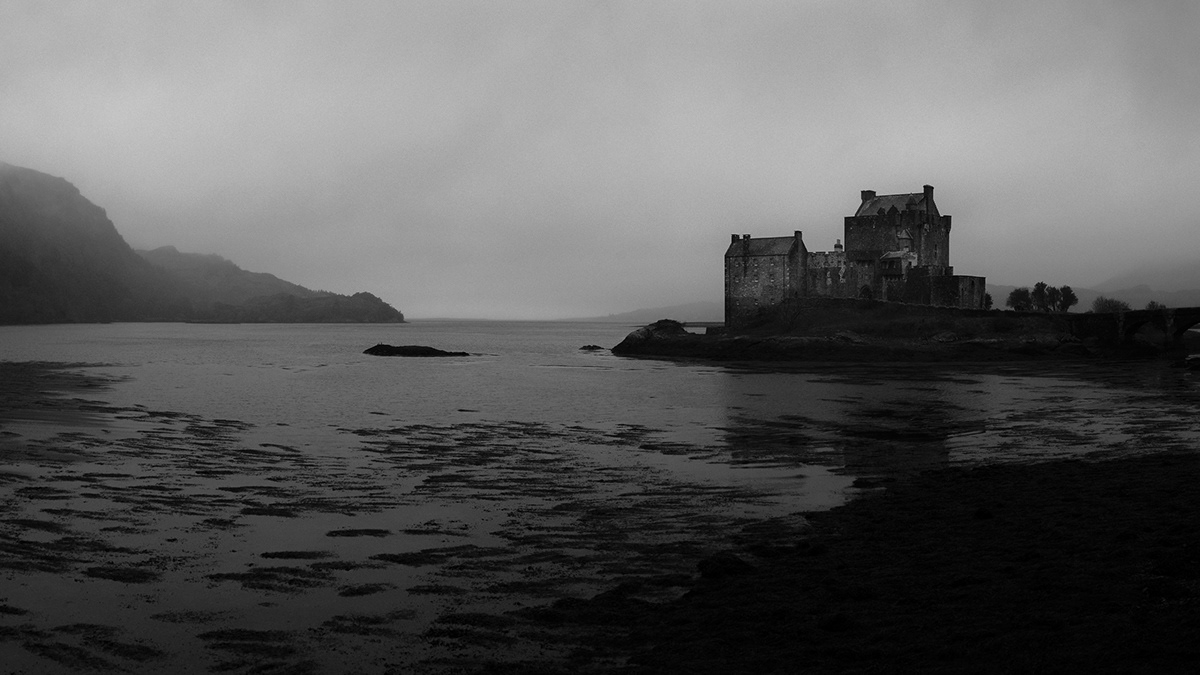 black and white b&w scotland neist point storr harris Lewis Skye uist glencoe