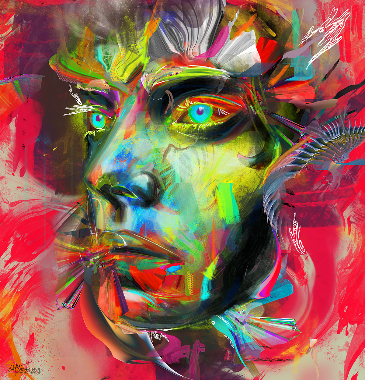 portraits portrait colour colorful vivid vibrant eyes emotion feelings expressions face faces hands strokes mixed media