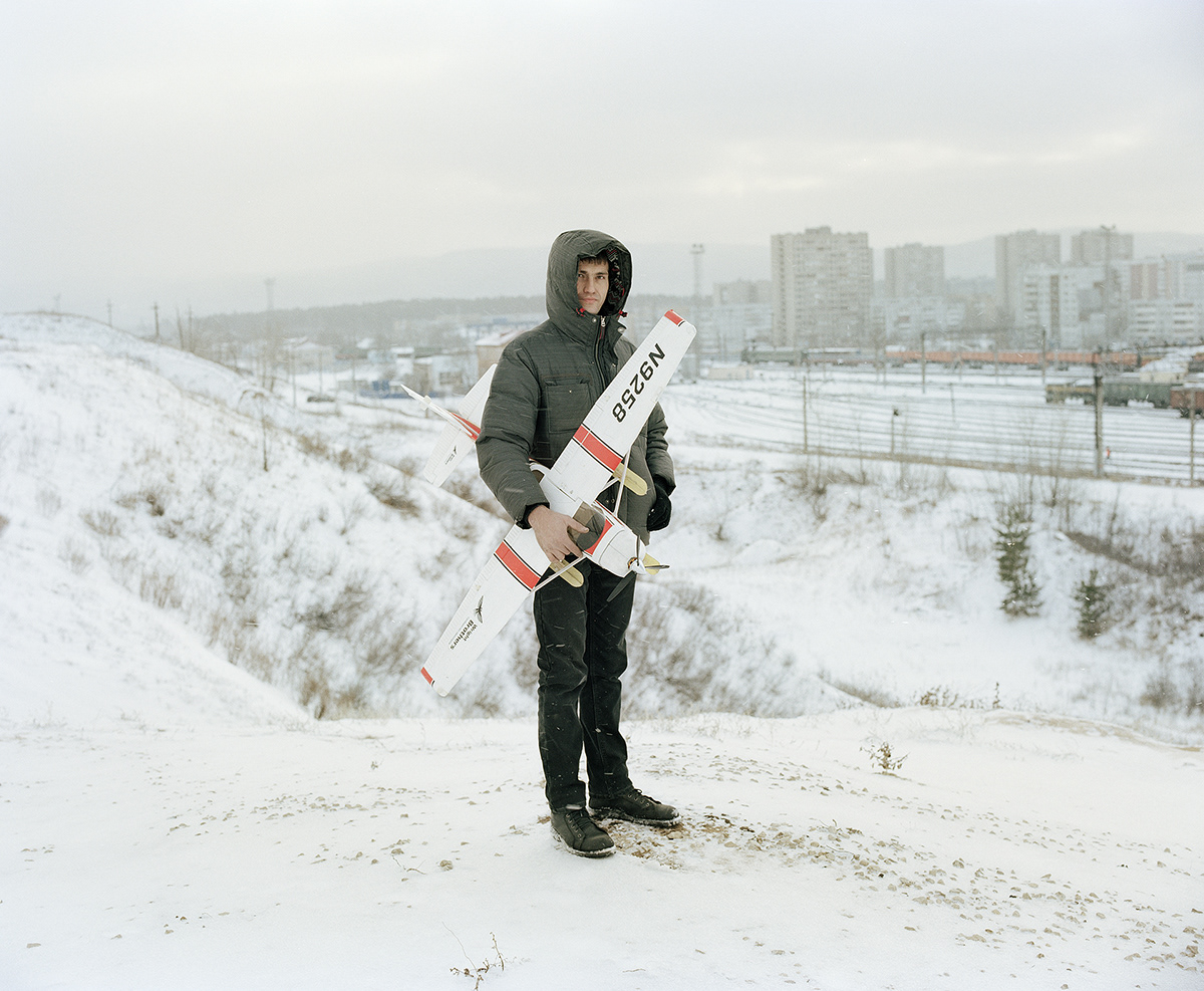Documentary  industrial Landscape outskerts portrait Russia winter