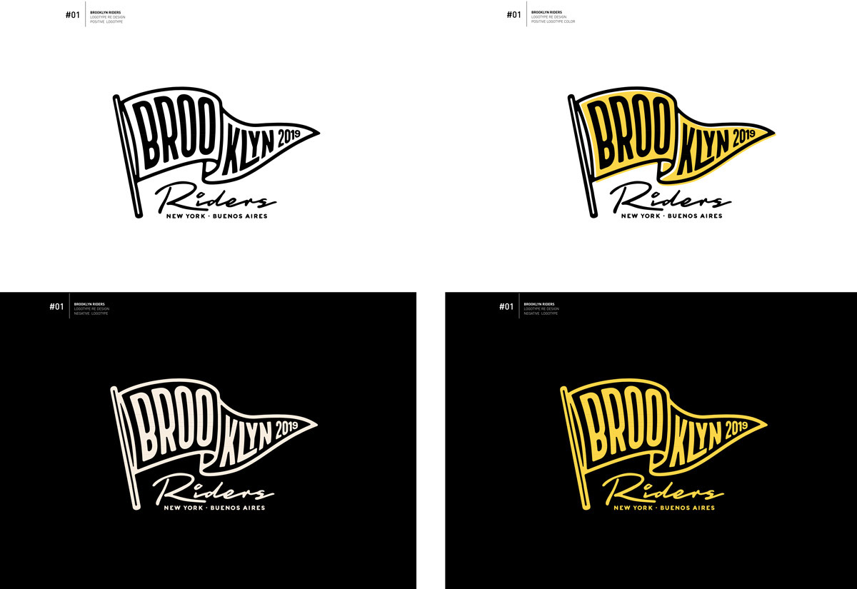 Brand Identity For Brooklyn Riders