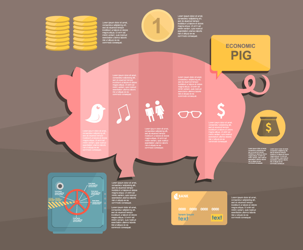 water Food  drink info infographic grill meat flat Minimalism money Icon eco business design