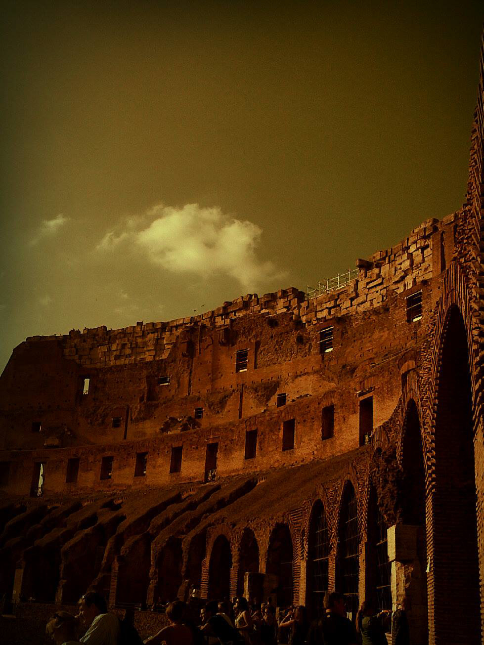 Rome colloseum forum romanum
