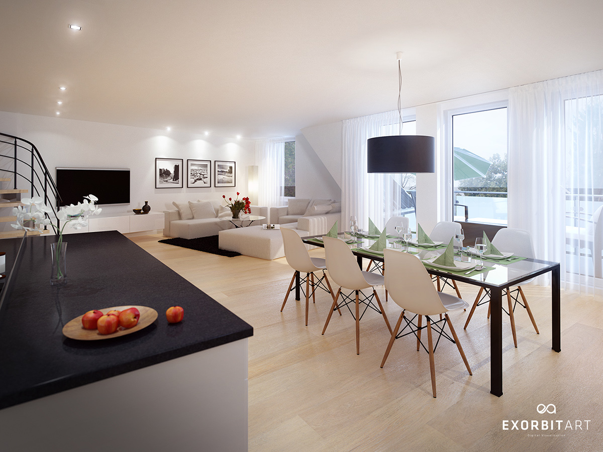 Interior  vray VRay for C4D High End rendering cinema 4d exorbit art Realism realistic